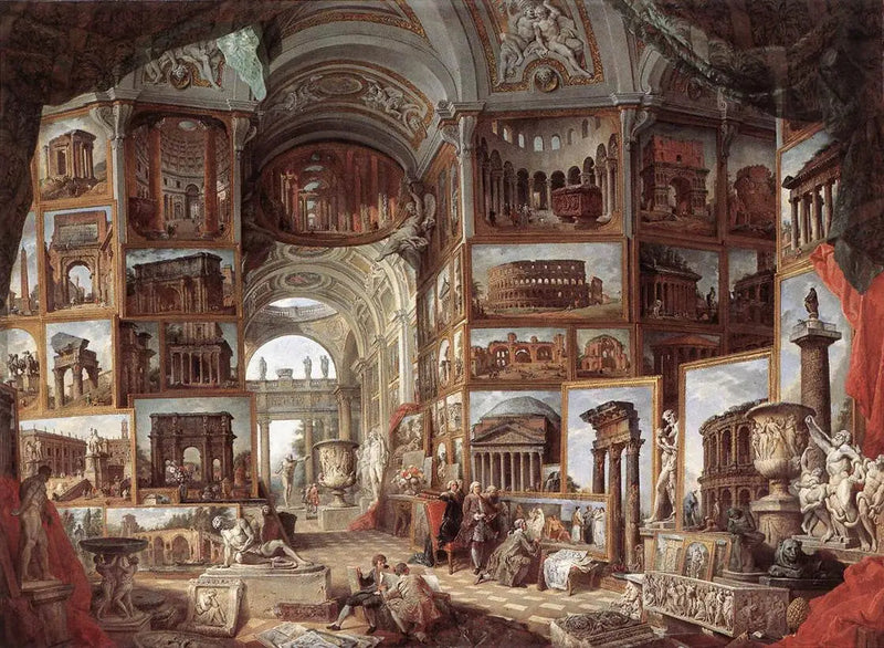 고대 로마의 전망 갤러리 - 조반니 파올로 파니니

Source:
Galerie de vues de la Rome antique - Giovanni Paolo Panini