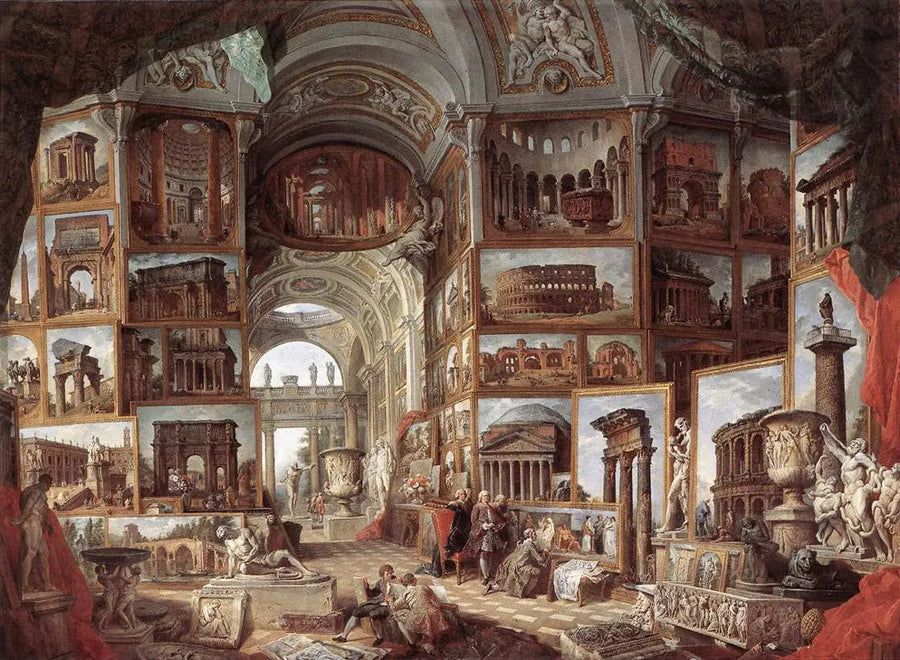 고대 로마의 전망 갤러리 - 조반니 파올로 파니니

Source:
Galerie de vues de la Rome antique - Giovanni Paolo Panini