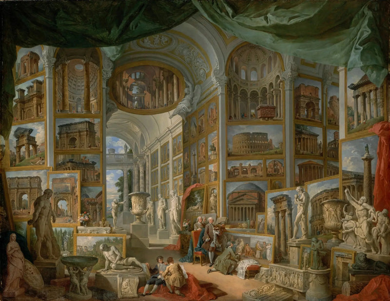 고대 로마의 전망 갤러리 - 조반니 파올로 파니니

Source:
Galerie de vues de la Rome antique - Giovanni Paolo Panini