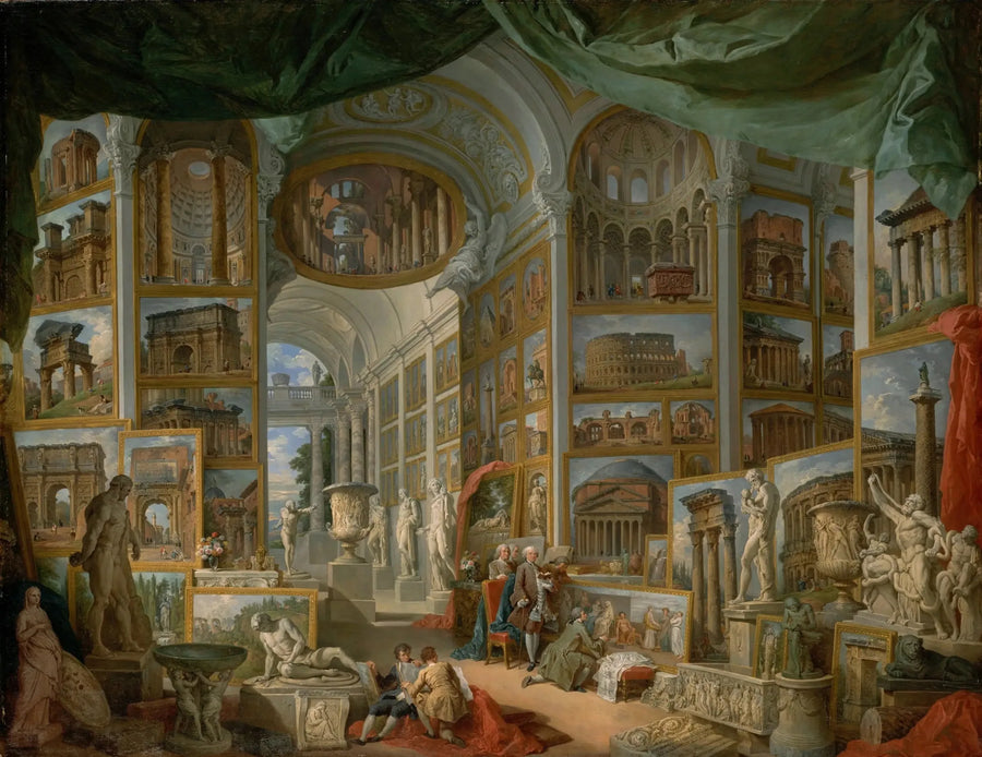 고대 로마의 전망 갤러리 - 조반니 파올로 파니니

Source:
Galerie de vues de la Rome antique - Giovanni Paolo Panini