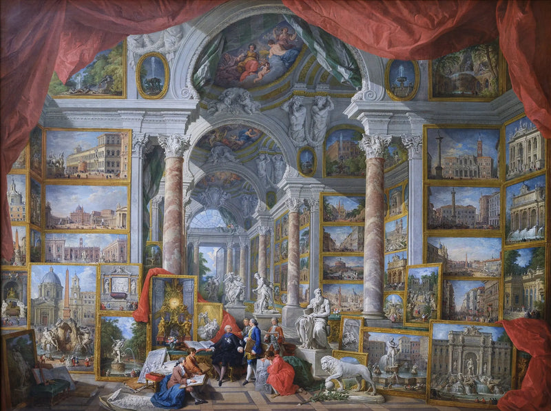 현대 로마의 전망 갤러리 - 조반니 파올로 파니니

Source:
Galerie de vues de la Rome moderne - Giovanni Paolo Panini