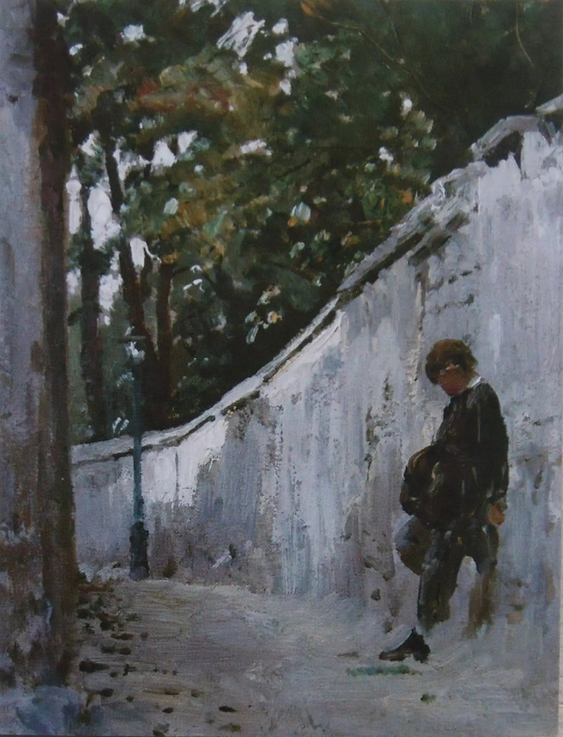 정원 벽에 기대어 선 소년. 몽마르트르 - 일리야 레핀

Source:
Garçon au mur du jardin. Montmartre - Ilya Repin