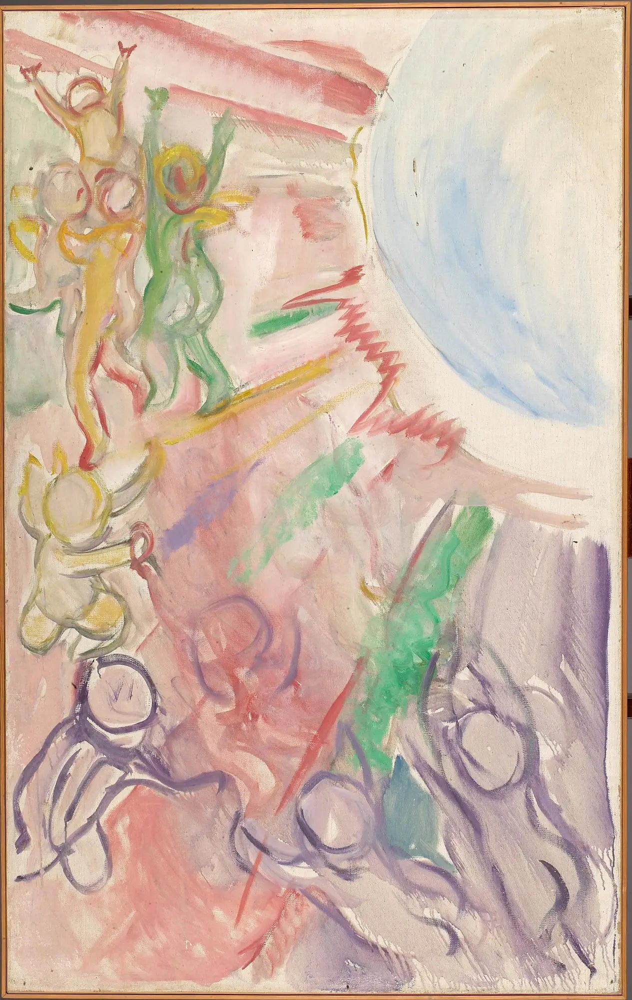 Reproduction du tableau « Génies dans les rayons du soleil - Edvard Munch » par Alpha Reproduction en peinture à l’huile