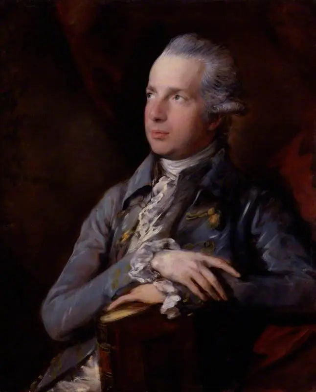 George Colman l'Ancien - Thomas Gainsborough image 1 reproduction artisanale de tableau