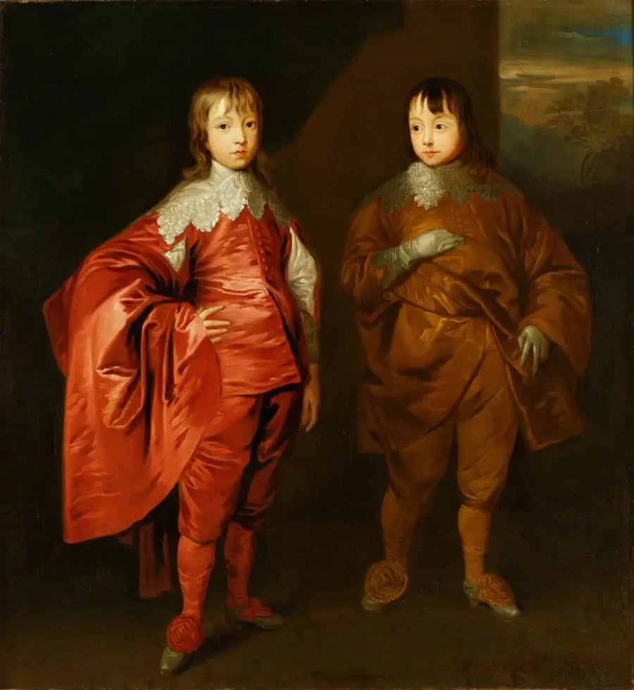 조지 빌리어스 (1628–1687), 버킹엄 2세 공작, 그의 형제 프랜시스 빌리어스 경 (1629–1648) - 앙투안 반 다이크

Source:
George Villiers (1628–1687), 2e duc de Buckingham, avec son frère, Lord Francis Villiers (1629–1648) - Antoine van Dyck