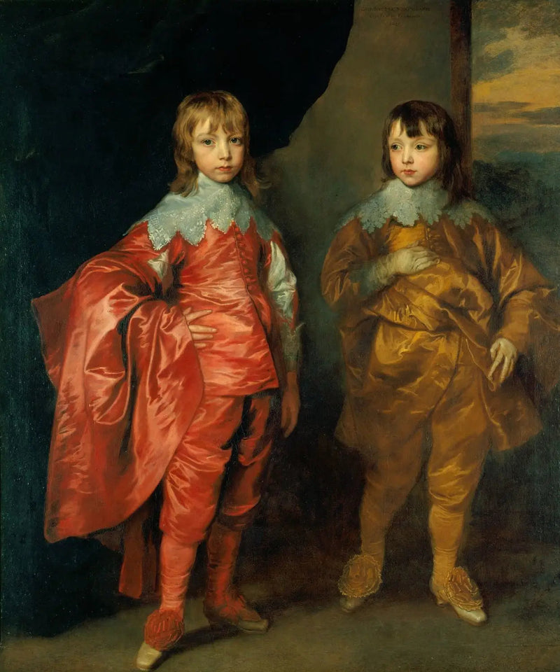 조지 빌리어스, 버킹엄 2대 공작, 그리고 프랜시스 빌리어스 경 - 앙투안 반 다이크

Source:
George Villiers, 2e duc de Buckingham, et Lord Francis Villiers - Antoine van Dyck