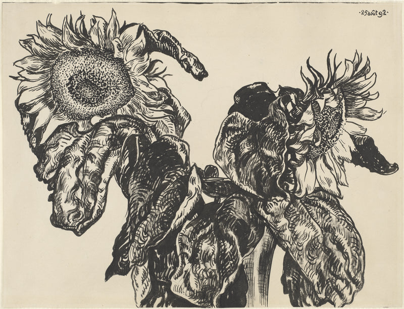 Tournesols, 1892 – Georges Lemmen