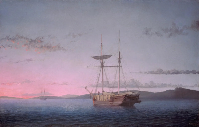 페노브스코 만의 저녁 해군선과 숲 - 피츠 헨리 레인

Source:
Goélettes forestières le soir sur la baie de Penobscot - Fitz Henry Lane