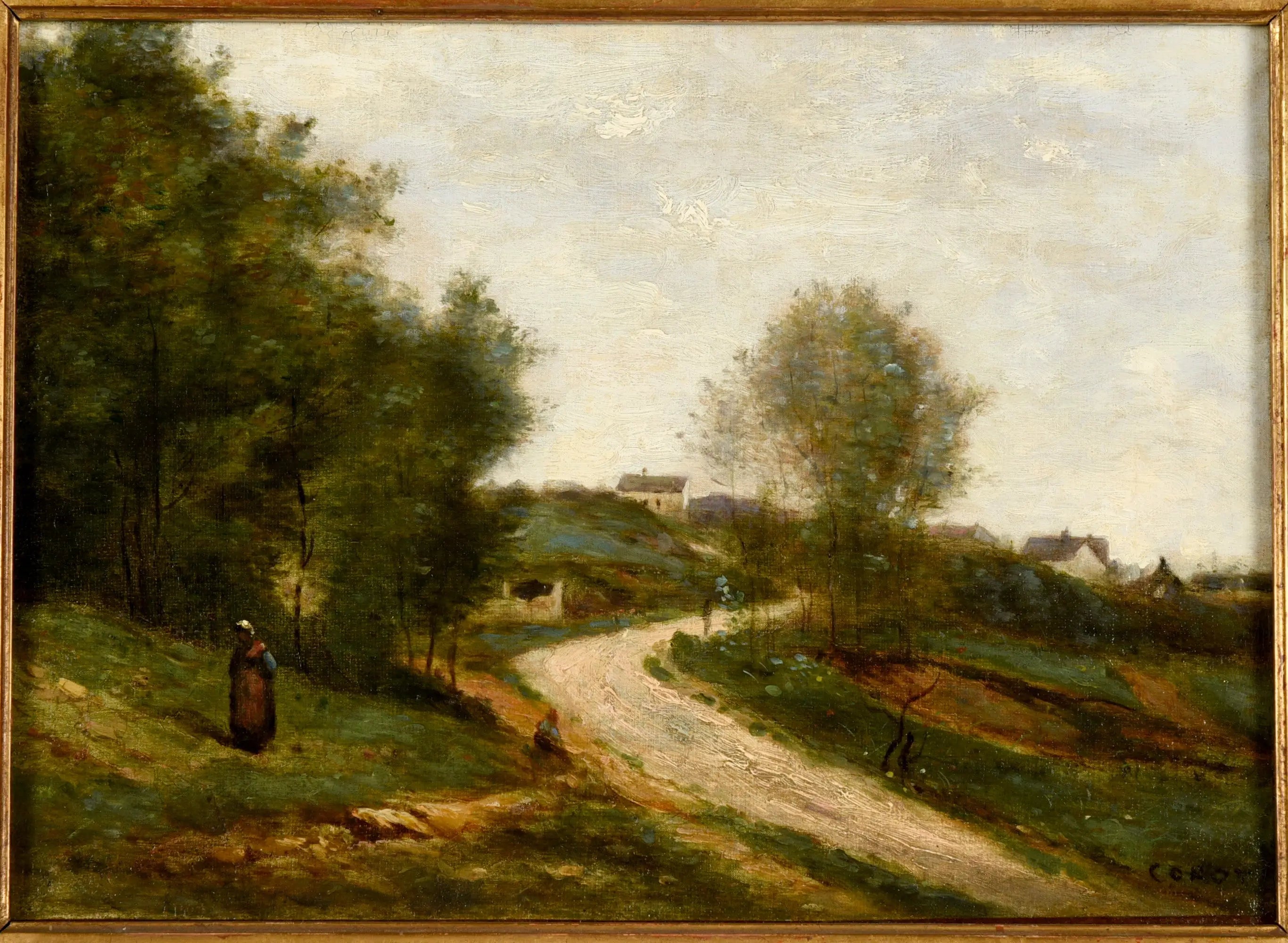 Gouvieux près de Chantilly - Jean-Baptiste Camille Corot - Alpha Reproduction