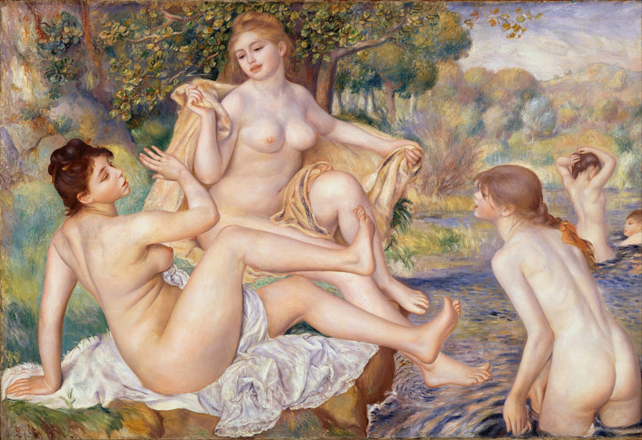 Les Grandes Baigneuses peintes par Renoir de 1884 à 1887, Philadelphia Museum of Art 1963-116-13