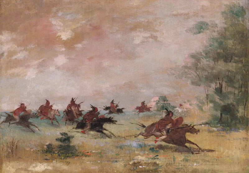 전투 그룹 코만치, 야생 말 위에 올라탄 - 조지 캐틀린

Source:
Groupe de guerre comanche, monté sur des chevaux sauvages - George Catlin