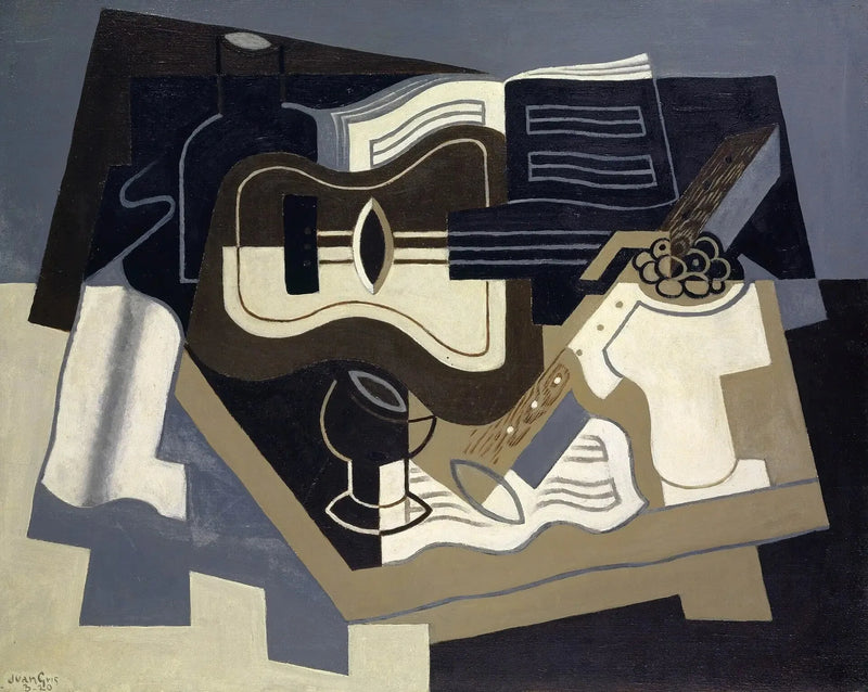 기타와 클라리넷 - 후안 그리스

Source:
Guitare et clarinette - Juan Gris