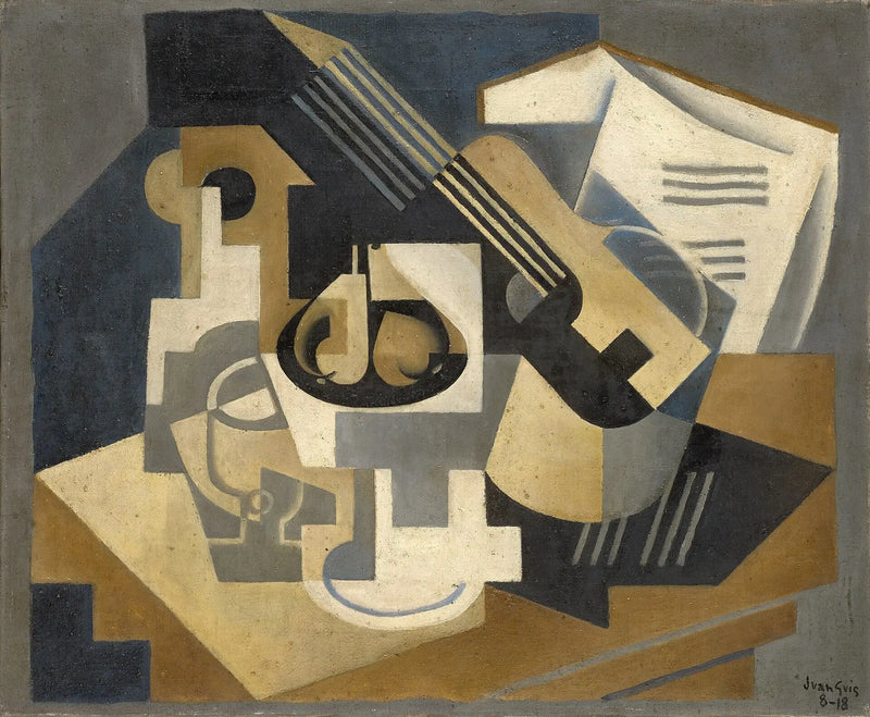 기타와 접시가 놓인 테이블 위 - 후안 그리스

Source:
Guitare et compotier sur une table - Juan Gris