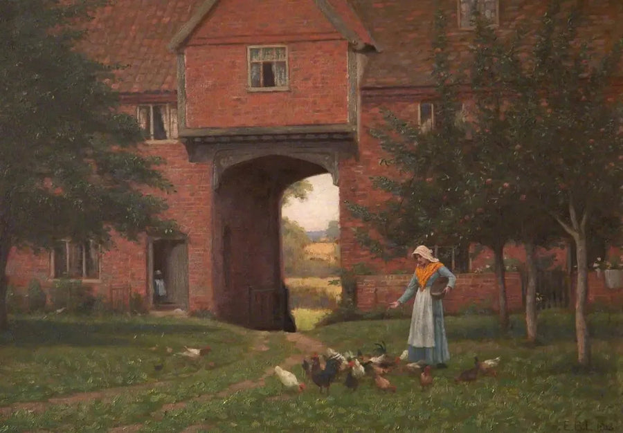 헤일스 올드 홀, 헤일스 그린, 노리치 근처, 노퍽 - 에드먼드 블레어 레이튼

Source:
Hales Old Hall, Hales Green, près de Norwich, Norfolk - Edmund Blair Leighton