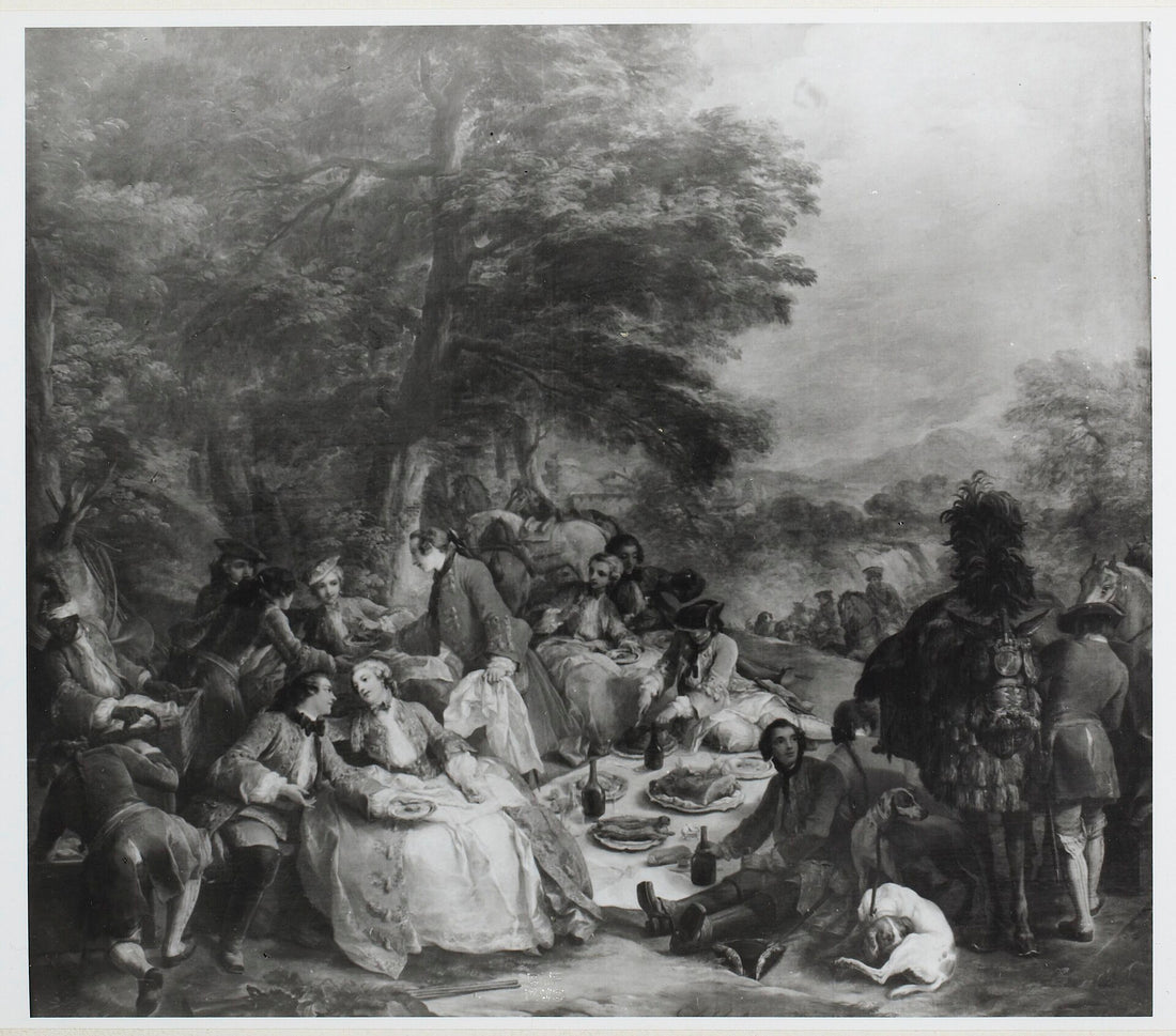 Halte de chasse - Carle van Loo