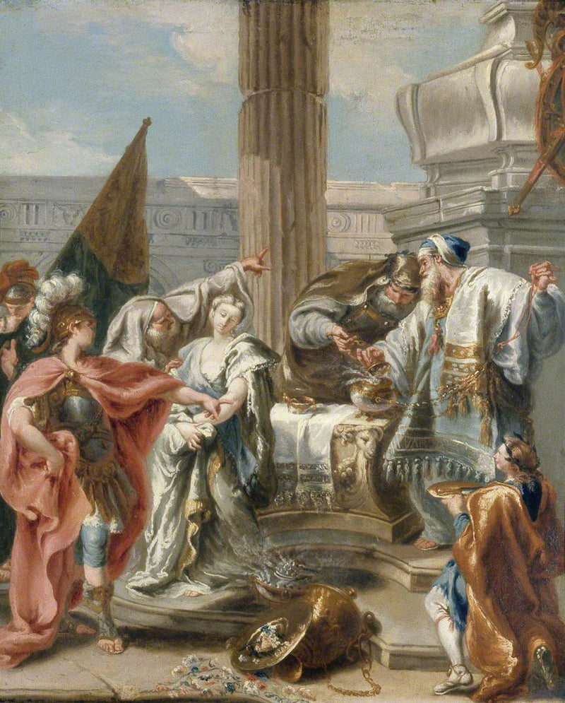 하만, 에스더와 아수에루스 - 조반니 바티스타 피토니