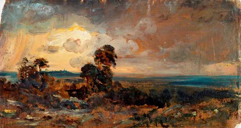 햄스테드 : 폭풍우 치는 일몰 - 존 콘스터블

Source:
Hampstead : Coucher de soleil orageux - John Constable