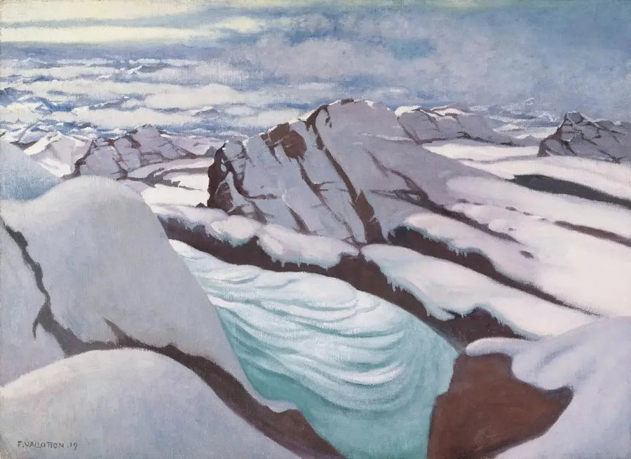 오대 알프스, 빙하와 눈 덮인 봉우리 - 펠릭스 발로통

Source:
Hautes Alpes, glaciers et pics neigeux - Félix Vallotton