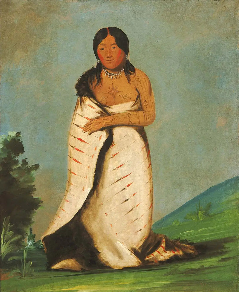 헤이 라디, 퓨어 폰테인, 연기의 아내 - 조지 캐틀린

Source:
Hee-láh-dee, Fontaine Pure, Épouse de la Fumée - George Catlin