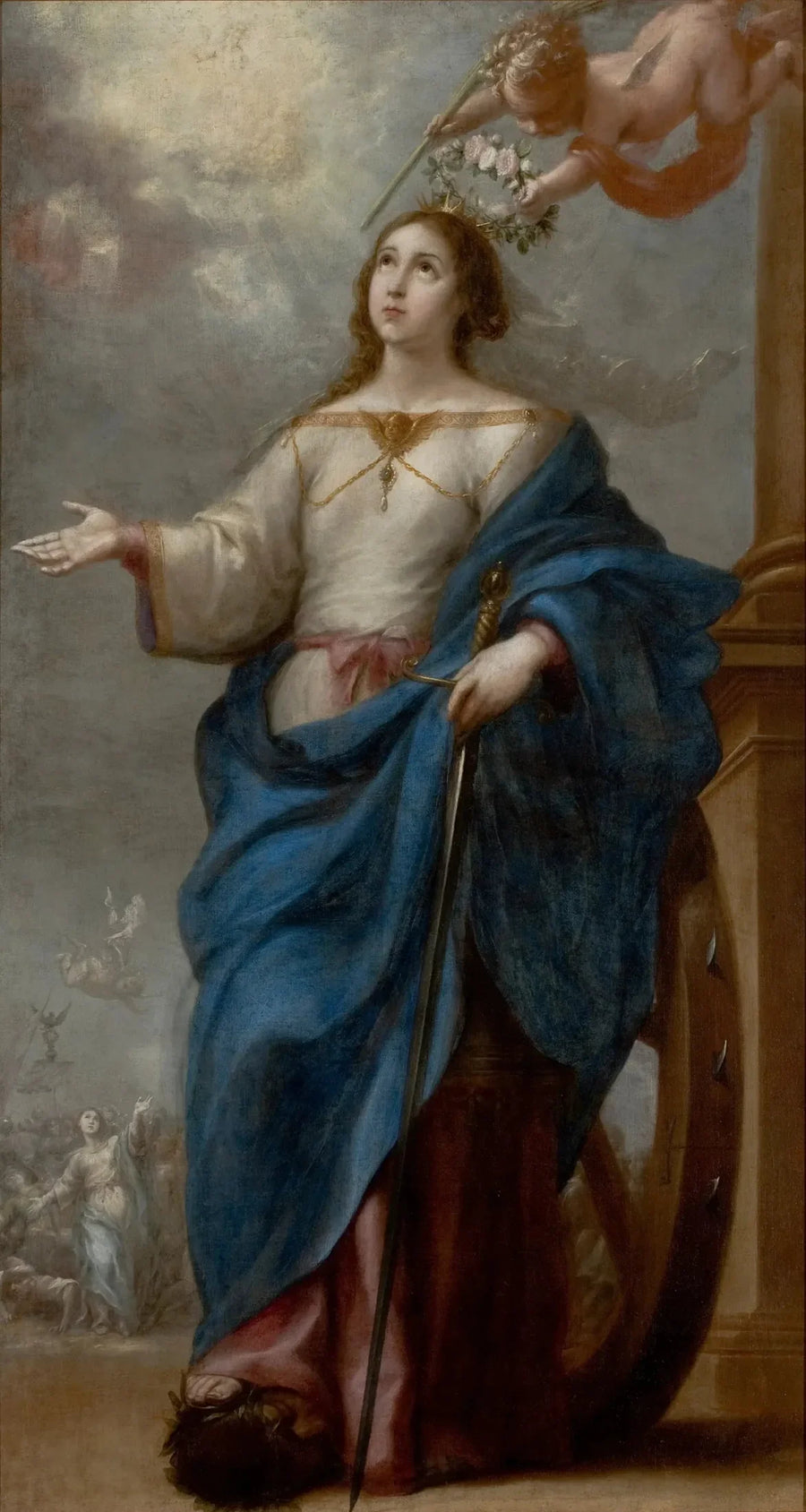 성 카타리나 오브 알렉산드리아 - 바르톨로메 에스테반 무릴로

Source:
Heilige Katharina von Alexandrien - Bartolomé Esteban Murillo