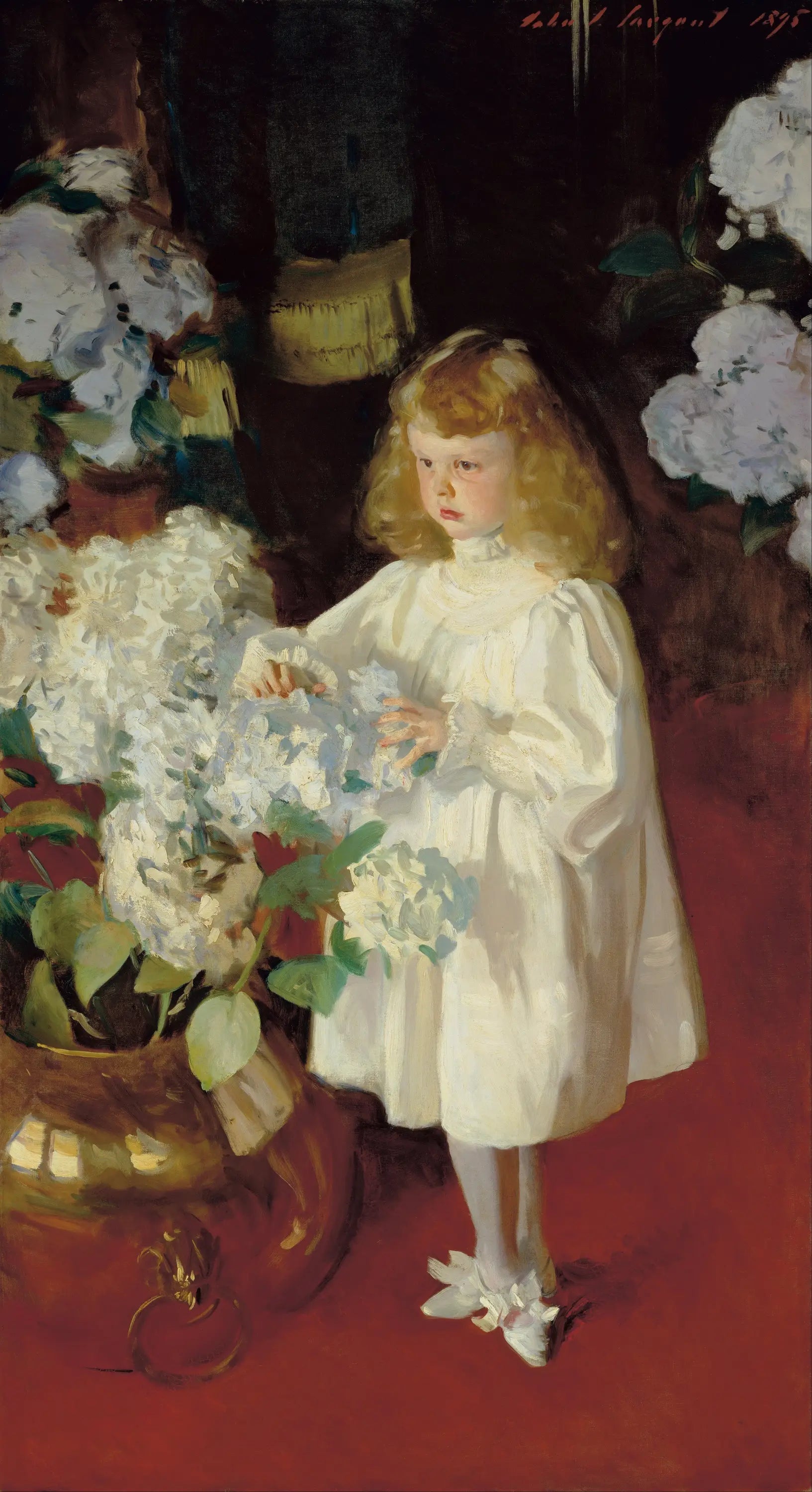Hélène Sears - John Singer Sargent image 1 copie de tableau peinte à la main