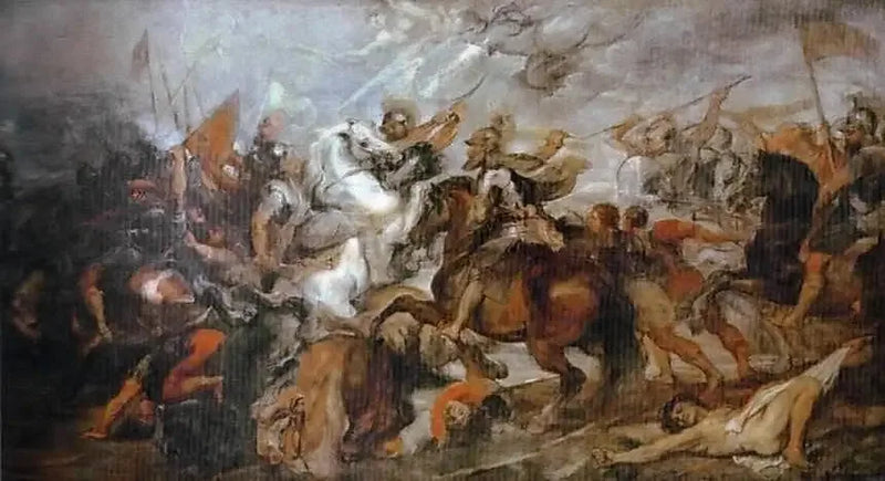 앙리 4세와 이브리 전투, 1590년 3월 14일 - 피터 폴 루벤스