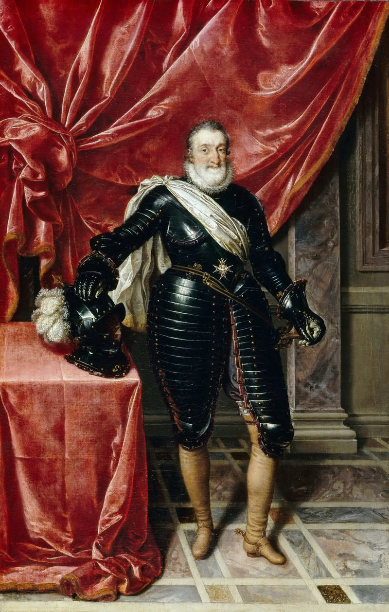 프랑스 왕 헨리 4세, 갑옷을 입은 모습 - 프랑스 푸르뷔스 더 영

Source:
Henri IV, roi de France, en armure - Frans Pourbus the Younger