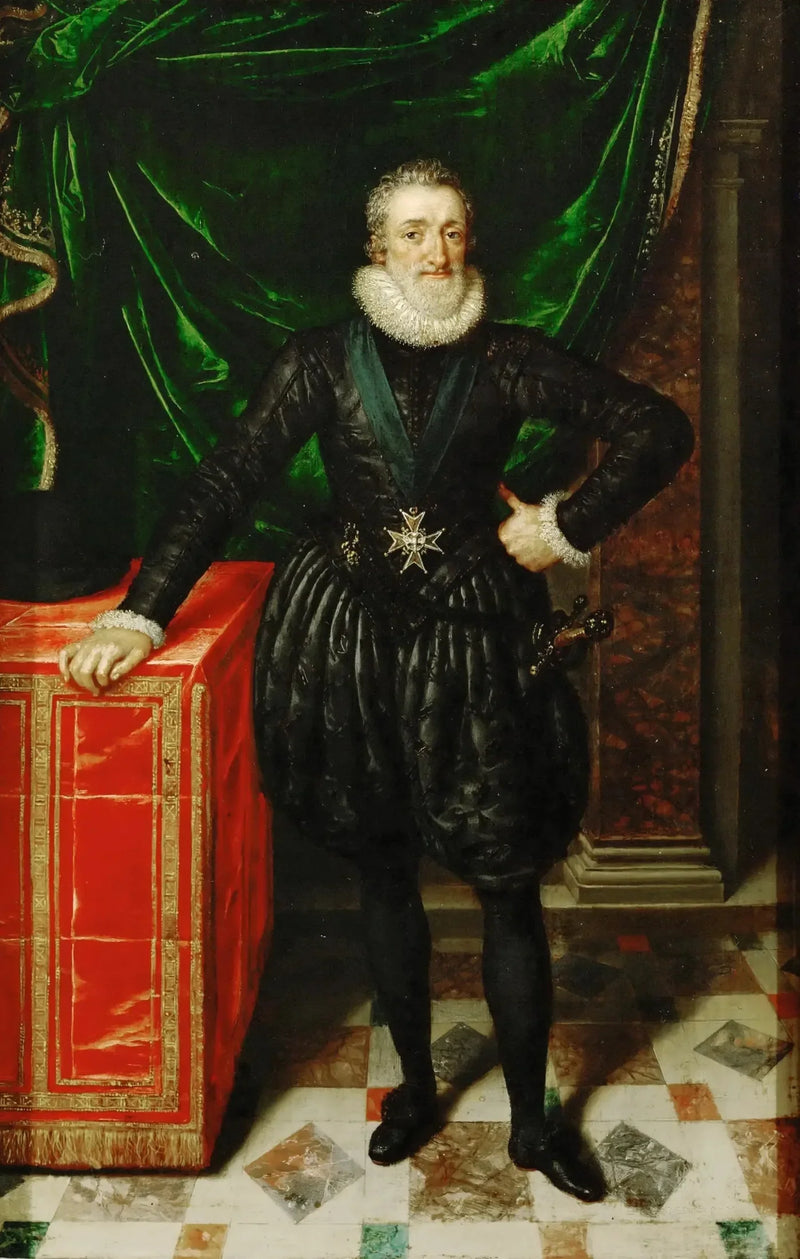 프랑스 왕 헨리 4세, 검은색 복장 - 프란스 푸르뷔스 2세

Source:
Henri IV, roi de France, en costume noir - Frans Pourbus the Younger
