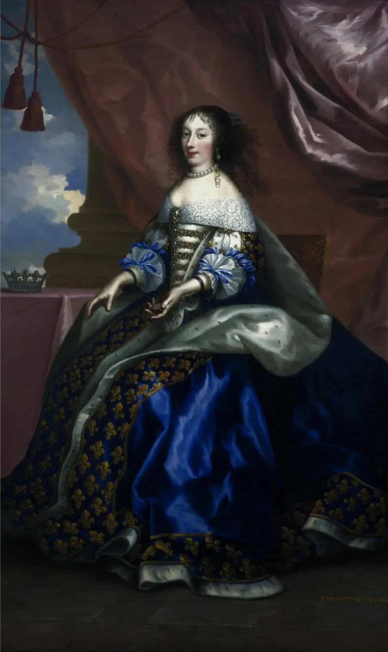 앙리엣 앙, 오를레앙 공작부, 1644 - 1670. 찰스 1세의 다섯 번째 딸 - 장 노크레