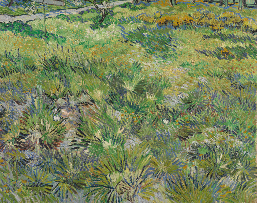 L'Herbage aux papillons - Vincent van Gogh