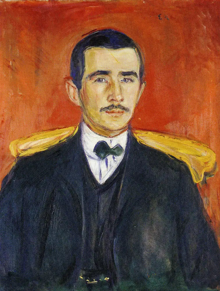 Reproduction du tableau « Herbert Esche - Edvard Munch » par Alpha Reproduction en peinture à l’huile