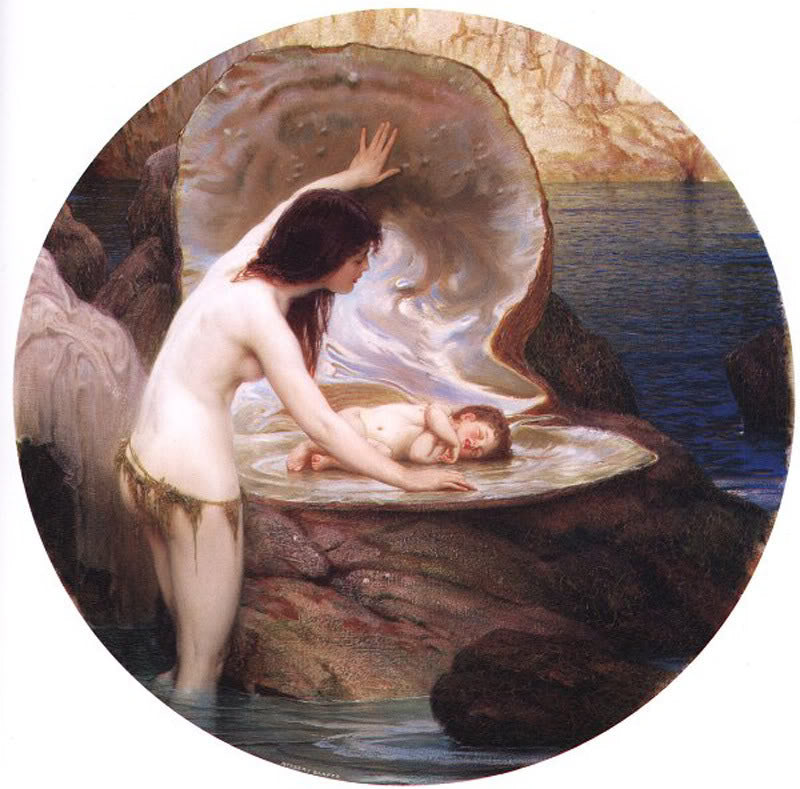 A Water Baby - Herbert James Draper