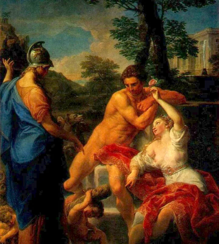 헤라클레스와 교차로 - Pompeo Batoni