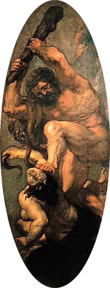 헤라클레스가 불화를 짓밟다 - 피터 폴 루벤스