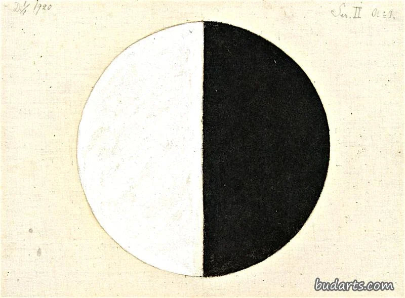 Point de départ, n° 1, peinture de Hilma af Klint