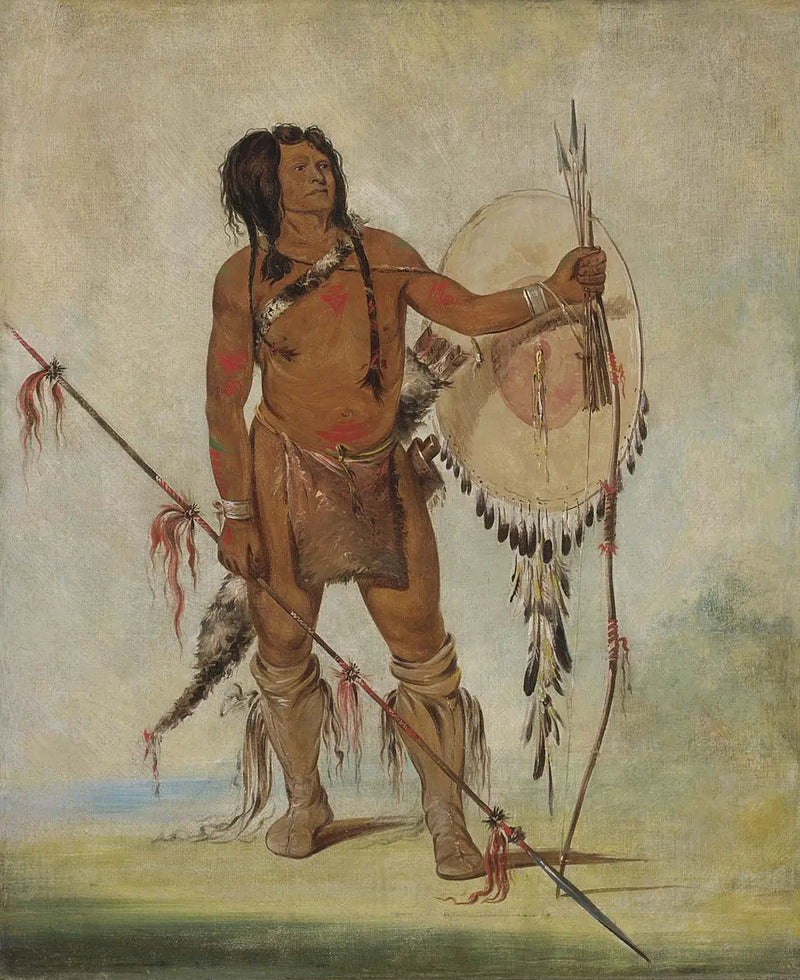히수산체스, 페티 에스파뇰, 전사 - 조지 캐틀린

Source:
His-oo-sán-chees, Petit Espagnol, un Guerrier - George Catlin