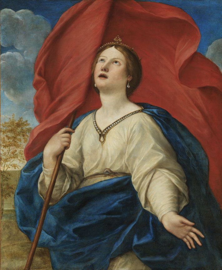 Hl. Ursula - Francesco Albani image 1 reproduction réalisée par Alpha Reproduction