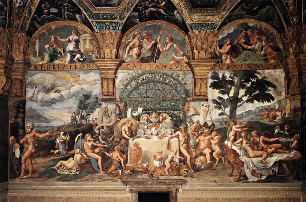 Hommage à Apollon - Giulio Romano image 1 reproduction artisanale de tableau