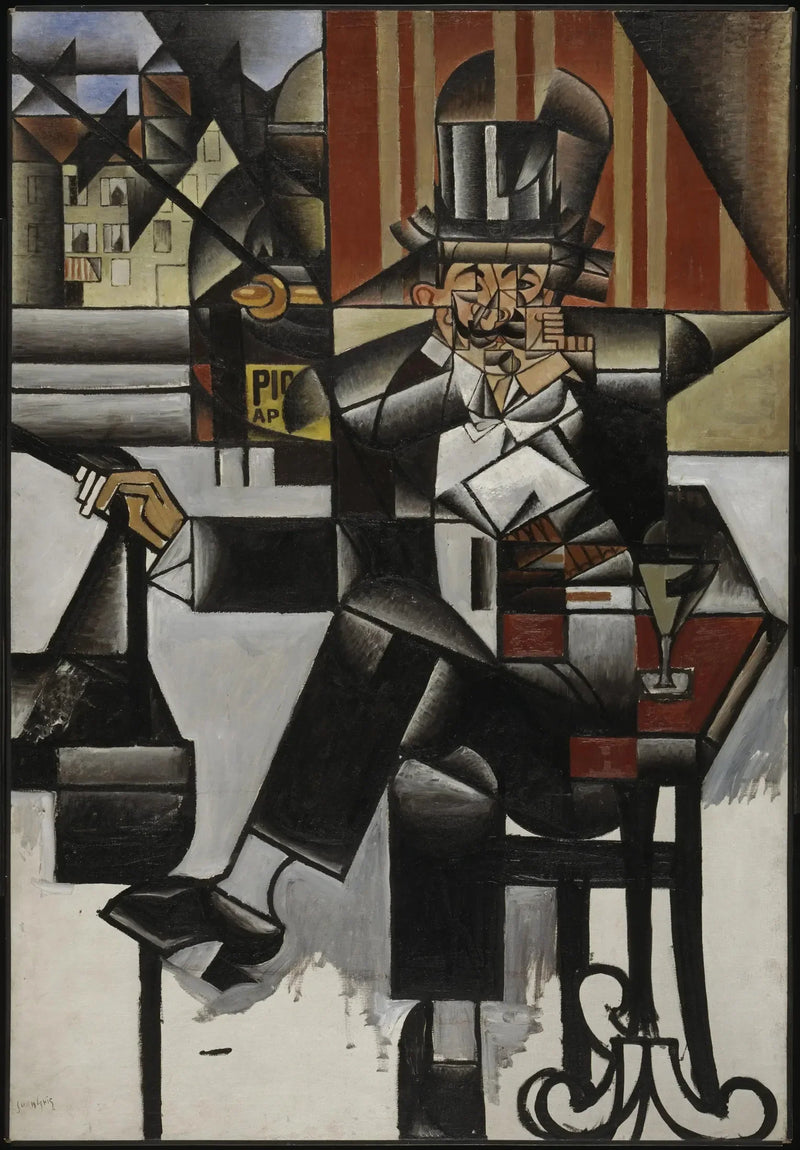 커피숍에 있는 남자 - 후안 그리스

Source:
Homme dans un café - Juan Gris