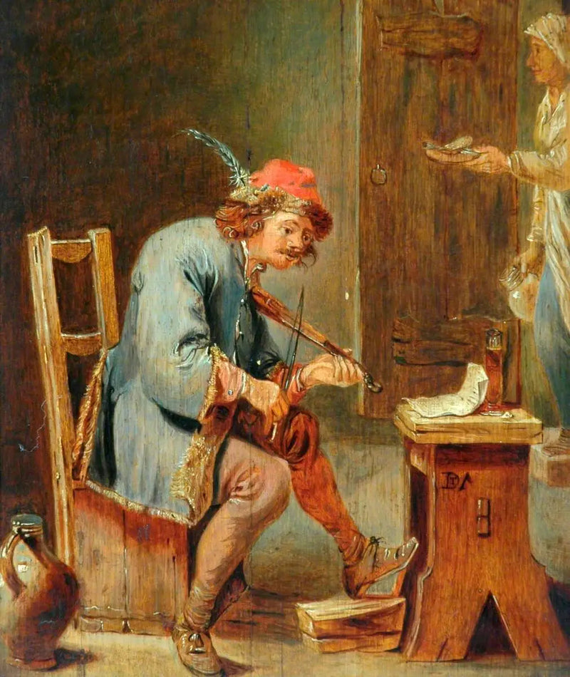 바이올린을 연주하는 남자 - 다비드 테니에르 르 쥬네

Source:
Homme jouant du violon - David Teniers le Jeune