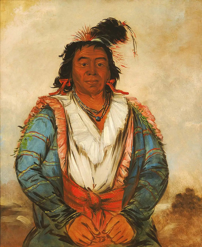 호스푸트오카우지, 언 브레이브 - 조지 캣린

Source:
Hose-put-o-káw-gee, un Brave - George Catlin