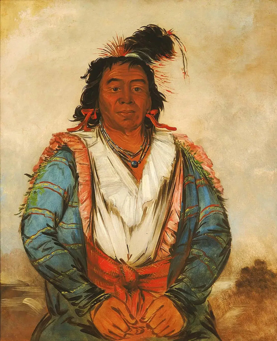 호스푸트오카우지, 언 브레이브 - 조지 캣린

Source:
Hose-put-o-káw-gee, un Brave - George Catlin
