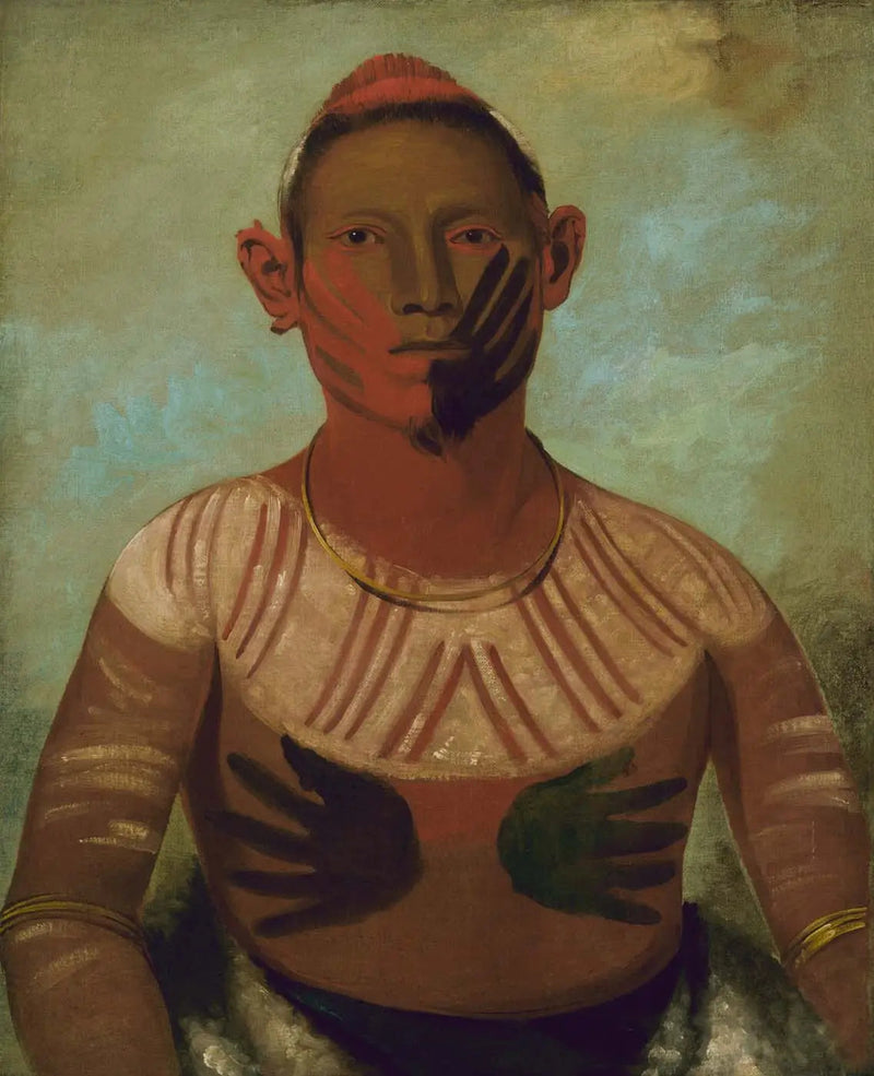 블랙 호크의 주요 전사 중 하나인 아이오웨이 - 조지 캐틀린

Source:
I-o-wáy, l'un des principaux guerriers de Black Hawk - George Catlin