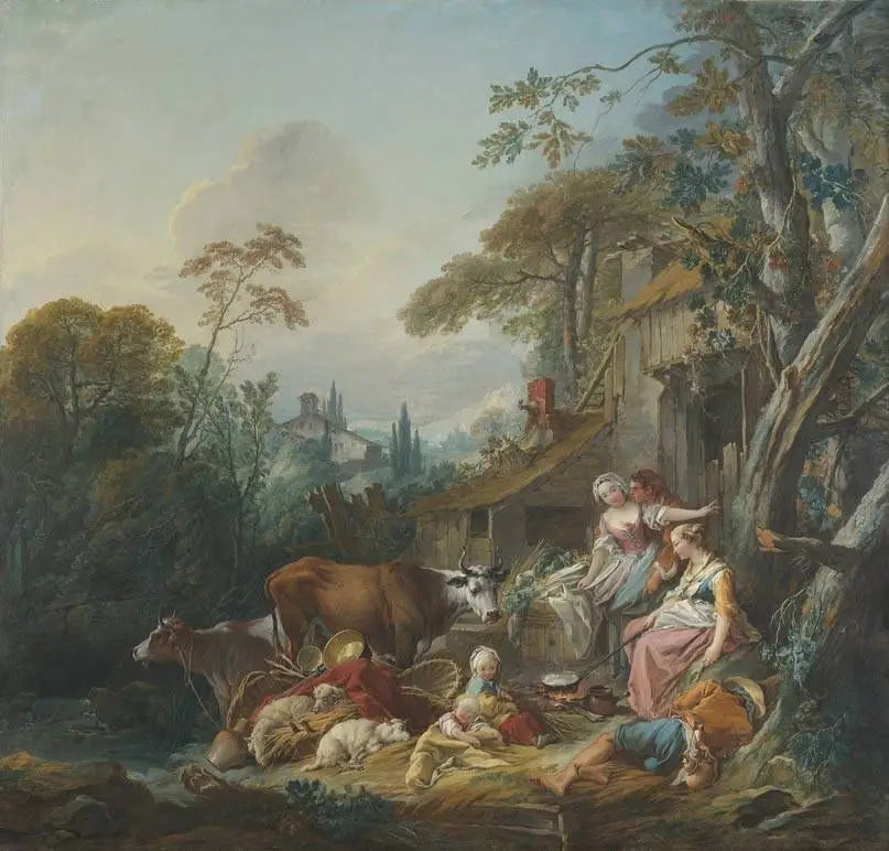 전원 풍경 - 프랑수아 부셰

Source:
Idylle rurale - François Boucher