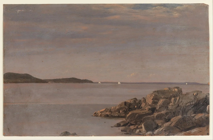 메인 해안의 무인 섬들 - 프레데릭 에드윈 처치

Source:
Île des Monts Déserts, côte du Maine - Frederic Edwin Church
