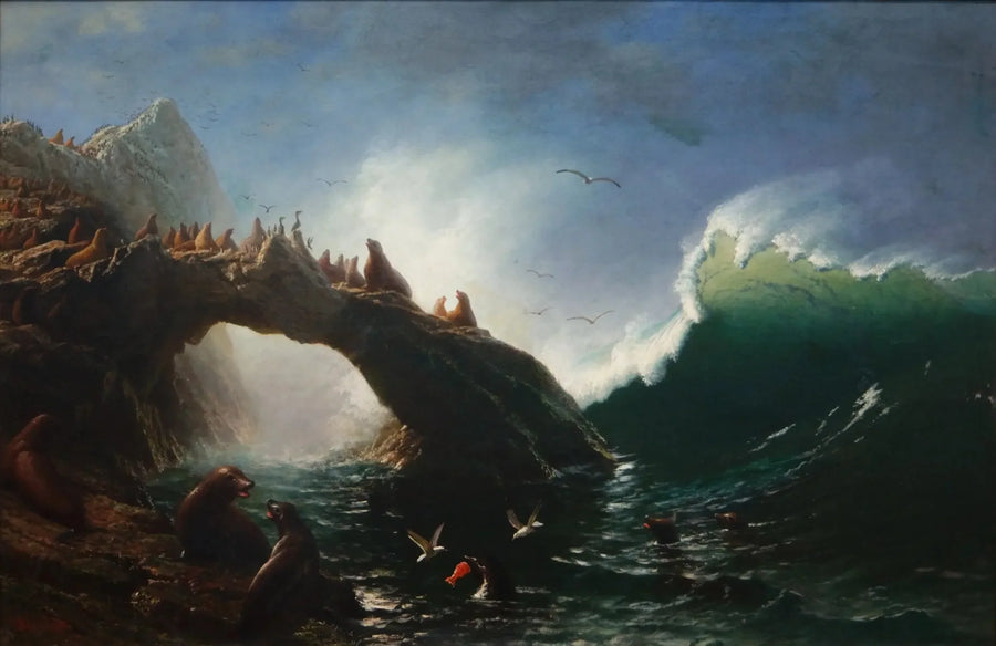 파란섬 - 알버트 비어슈타트

Source:
Île Farallon - Albert Bierstadt