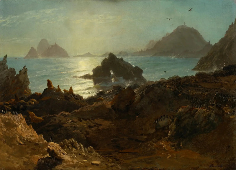 파란섬, 태평양, 캘리포니아 - 알버트 비어슈타트

Source:
Îles Farallon, océan Pacifique, Californie - Albert Bierstadt