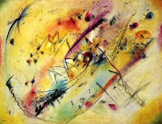 Image brillante - Vassily Kandinsky image 1 reproduction de peinture à l’huile