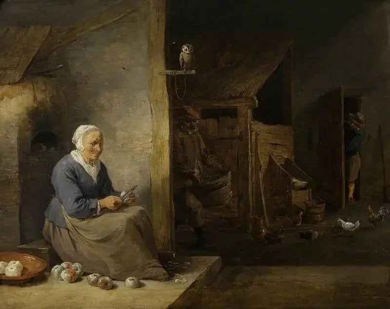 내부, 사과를 깎는 노파 - 데이비드 테니어르 르 쥬네

Source:
Intérieur, avec une vieille femme épluchant des pommes - David Teniers le Jeune
