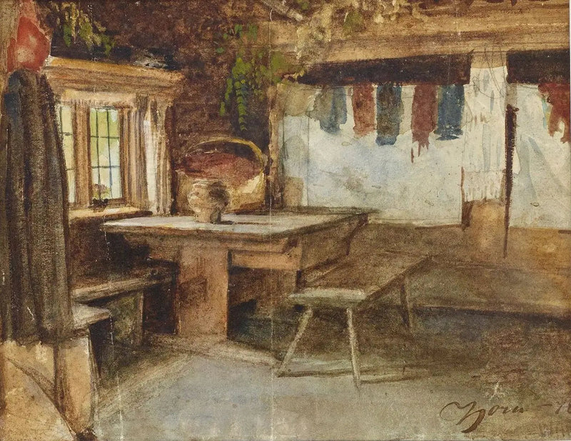 모라의 산장 내부 - 앙드레 손

Source:
Intérieur d'un chalet à Mora - Anders Zorn